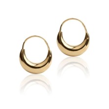 Morcilla 13 mm oro 18 kilates