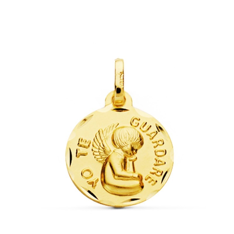 Medalla oro bebe Yo te cuidaré