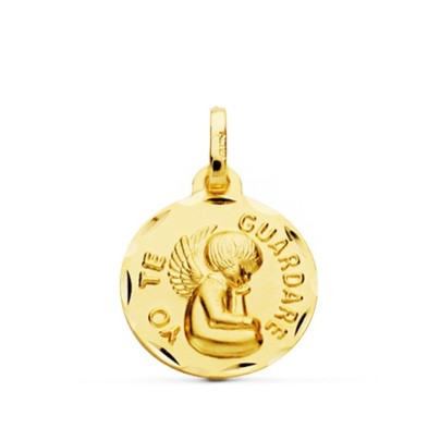 Medalla oro bebe Yo te cuidaré Medalla oro bebe Yo te cuidaré