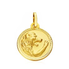 Medalla de Oro Horóscopo Leo 16mm