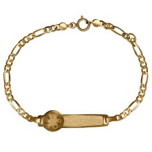 Esclavita de bebe osito 18k