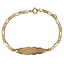 Esclava de oro 18k nube
