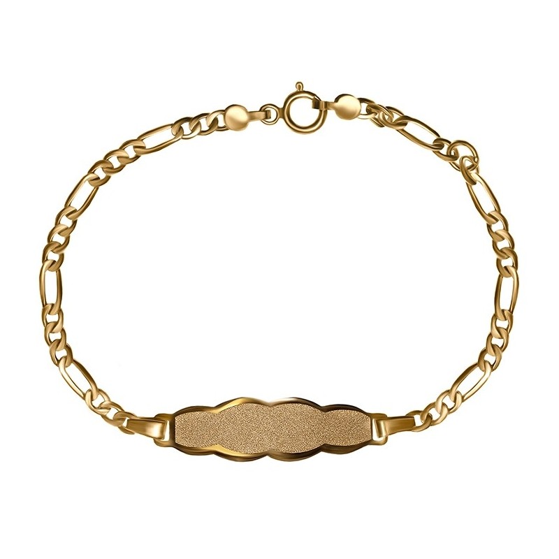 Esclava de oro 18k nube