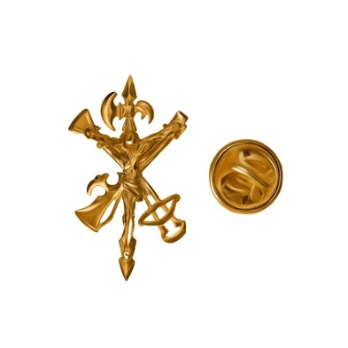 Pin Cristo de la Legión oro 18k