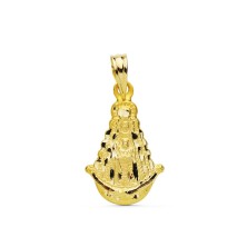 Medalla de oro Virgen del Rocio mini