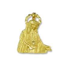 Virgen del Rocio de Málaga medalla 18k