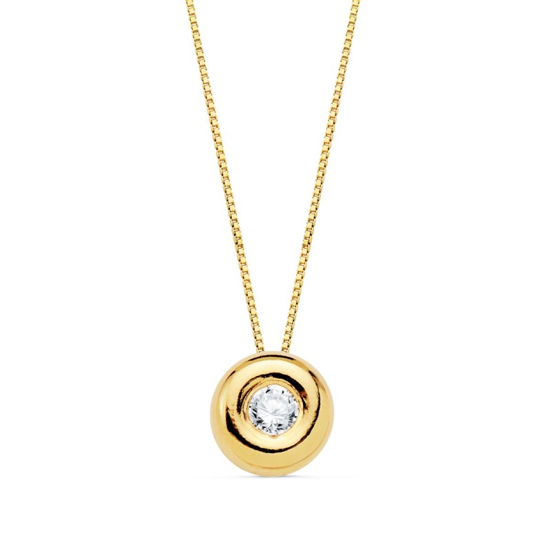 Colgante con diamante
Talla brillante 0.050 kilates, largo 44 cm
Este producto se entrega estuchado y envuelto para regalo