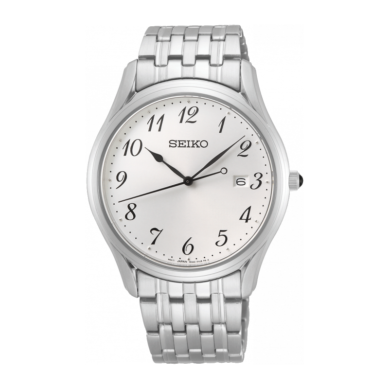 Reloj Seiko Hombre SUR299P1 con calendario y cristal zafiro