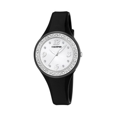Reloj Calypso mujer K5567/D 
Correa color negra y bisel con circonitas
Este producto se entrega en estuche originial y envuelt