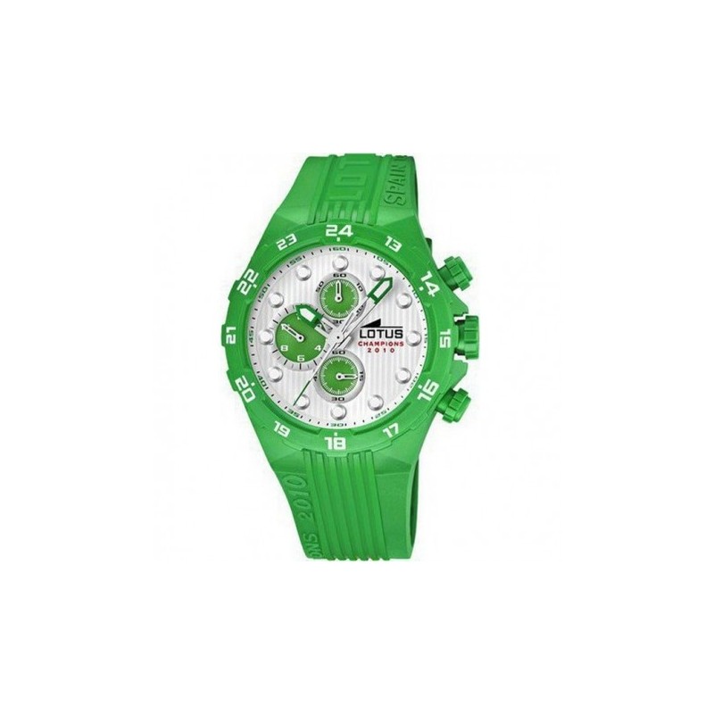 Reloj Lotus 15730/L
Caja y correa verde
Este producto se entrega en estuche originial y envuelto para regalo ¡Entrega en 24 ho