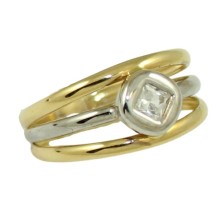 anillo para mujer oro 18k
