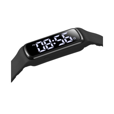 Pack smartband, compuesto por un reloj Viceroy para niño y pulsera de actividad. 
Esfera negra con detalles en plateado y rojo,