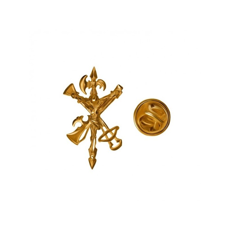Pin del Cristo de la Legión Plata Chapada