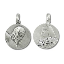 Medalla escapulario Cristo de Mena 20mm