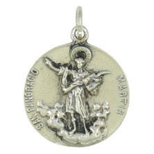 Medalla San Pancracio 26 mm plata