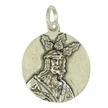 Medalla Nuestro Padre Jesus de la Sentencia Plata 22mm