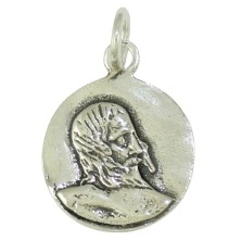 Medalla Cristo de Mena 20 mm plata