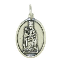 Medalla Virgen de la Victoria Plata 29 x 16 mm
