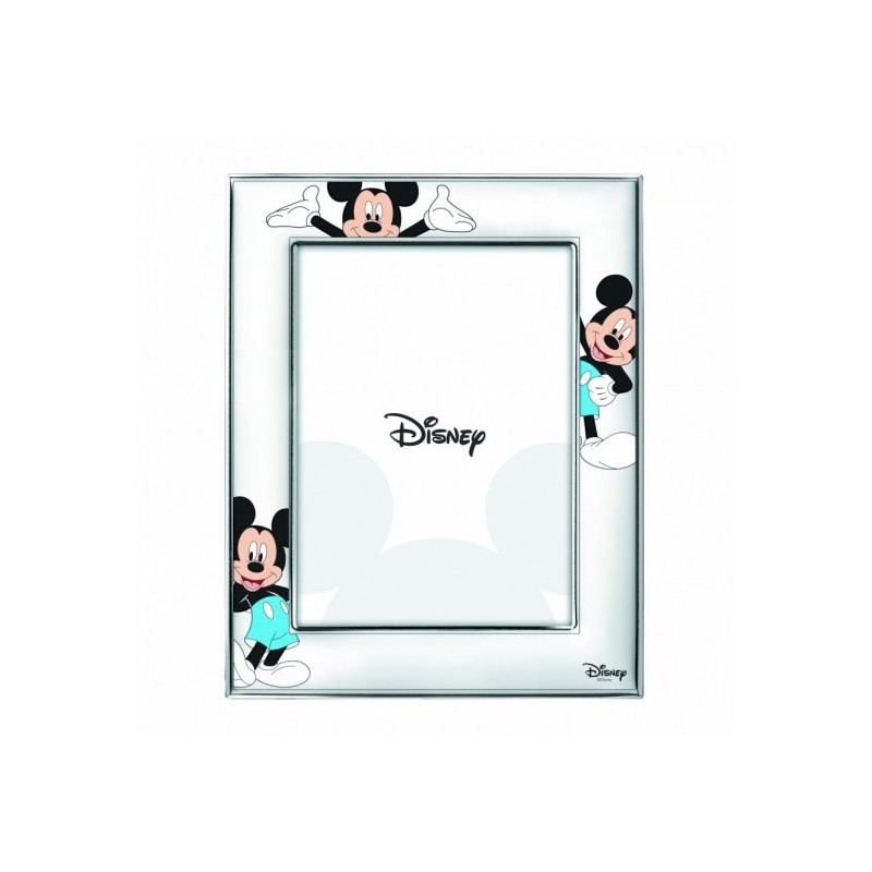 <p>Portafoto de Mickey Mouse esmaltado<br />Fabricado en <strong>Plata bilaminada de 1ª Ley</strong> (925 milesimas) <br />Medid