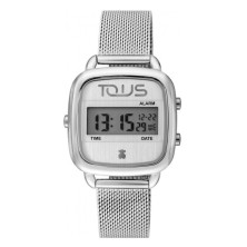 Reloj Tous para mujer 200350540 <BR>Este reloj Tous tiene la&nbsp; correa y la caja de acero, y es resistente al agua hasta 3 at