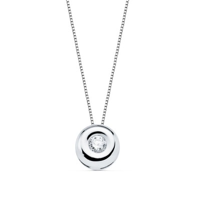 <P>Cadena con chaton de diamante 0.05 ct. oro blanco <BR>Cadena de oro blanco con un largo de 42 cm. El tipo de cierre es de rea <P>Cadena con chaton de diamante 0.05 ct. oro blanco <BR>Cadena de oro blanco con un largo de 42 cm. El tipo de cierre es de rea