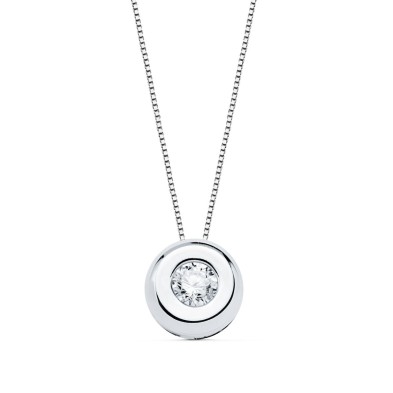 <P>Cadena con chaton de diamante 0.10 ct. oro blanco <BR>Cadena de oro blanco con un largo de 42 cm. El tipo de cierre es de rea <P>Cadena con chaton de diamante 0.10 ct. oro blanco <BR>Cadena de oro blanco con un largo de 42 cm. El tipo de cierre es de rea