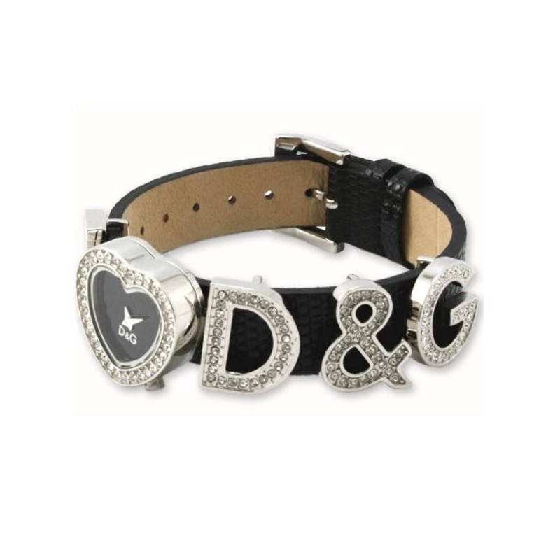 Reloj D&amp;G de mujer 3719251671 <BR>Este reloj Dolce Gabbana de mujer tiene la caja de acero con forma de corazón con circonit
