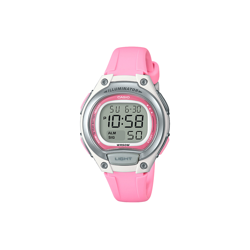 Reloj casio lw-203-4avef&nbsp;&nbsp;&nbsp; <BR>Reloj casio con correa de resina en color rosa.<BR>Las funciones especiales de es