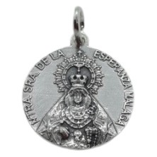 Medalla <STRONG>Virgen de la Esperanza de Málaga</STRONG> plata 21 mm.&nbsp;&nbsp;&nbsp;&nbsp;&nbsp;&nbsp;&nbsp;&nbsp;&nbsp;&nbs