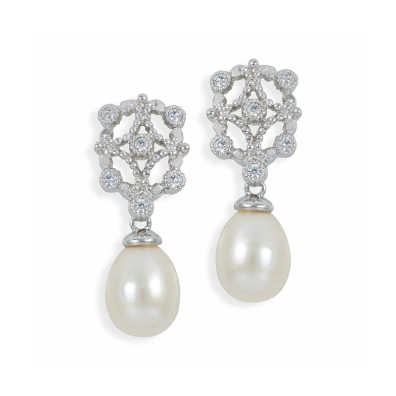 <STRONG>Pendiente plata mujer con perla Maximo Betro 4729</STRONG>&nbsp; <BR>Estos pendientes estan fabricados en <STRONG>plata 