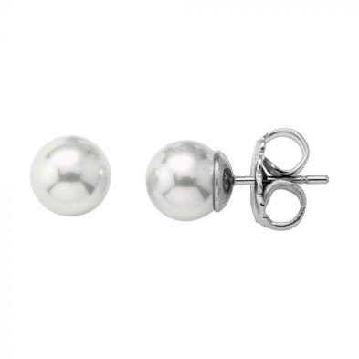 <STRONG>Pendiente perla Majorica 6 mm. 00322.01.2.000.701.1</STRONG><BR>Estos pendientes de perla majorica estan fabricados en <