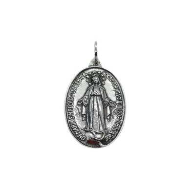 <STRONG>Medalla plata Virgen de la Milagrosa 30 mm.</STRONG>&nbsp; <BR>Esta medalla de la Virgen de la milagrosa es de<STRONG> p