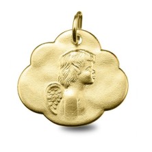 <STRONG>Medalla oro angel de la guarda nube Argyor</STRONG><BR>Esta medalla de niño de la marca<STRONG> Argyor</STRONG> tiene en