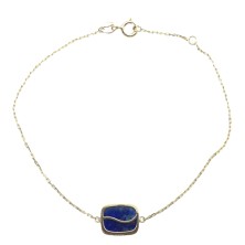 <STRONG>Pulsera oro mujer piedra azul</STRONG>&nbsp; <BR>Esta bonita <STRONG>pulsera de oro para mujer</STRONG> está fabricada e
