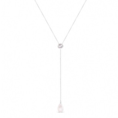 <P><STRONG>Collar plata de mujer con perla Luxenter NT00811400 <BR></STRONG>Este <STRONG>collar para mujer</STRONG> está fabrica