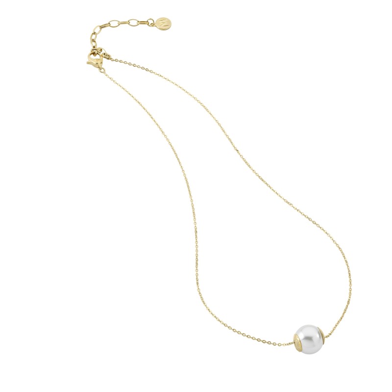 <STRONG>Collar dorado perla Majorica 12970.01.1.000.010.1&nbsp; <BR></STRONG>Este <STRONG>collar con perla majorica</STRONG> par
