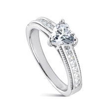 <STRONG>Anillo plata circonita forma corazón</STRONG> <BR>Este elegantisimo <STRONG>anillo para mujer con corazón</STRONG>&nbsp;
