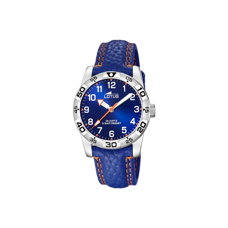 <STRONG>Reloj Lotus niño azul 18665/2</STRONG>&nbsp; <BR>Este <STRONG>reloj Lotus de niño</STRONG> tiene la caja de acero de 34 