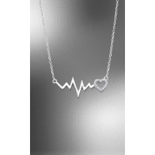 <STRONG>Collar Lotus Silver latido corazon LP3041-1/1 <BR></STRONG>Este collar de mujer está fabricado en <STRONG>plata de prime