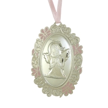 <STRONG>Medalla de cuna metalica angel rosa</STRONG>&nbsp;<BR>Esta <STRONG>medalla de cuna con angel rosa</STRONG> está fabricad