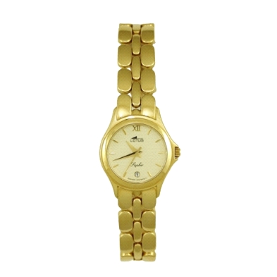 <STRONG>Reloj Lotus oro mujer L401-B144&nbsp; <BR></STRONG>Este bonito y delicado <STRONG>reloj para mujer Lotus</STRONG> está f
