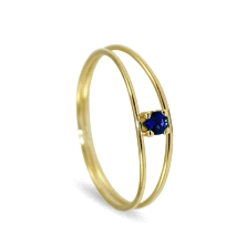 <STRONG>Anillo oro mujer color azul</STRONG>. <STRONG>Anillo</STRONG> para <STRONG>mujer</STRONG> fabricado en <STRONG>oro </STR