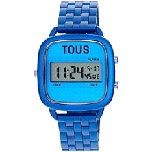 Reloj Tous 300358002 D-Logo Azul&nbsp;&nbsp; <BR>Reloj Tous D-Logo Azul.<BR>Correa y caja fabricados en acero inoxidable y alumi