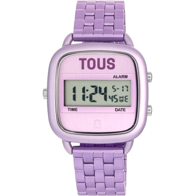 <P>Reloj Tous 300358001<BR>Reloj Tous D-LOGO collection. Tanto la caja como el brazalete son de aluminio color malva. Las dimens