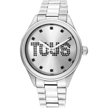Reloj Tous 200351111 T-Logo<BR>Reloj Tous T-Logo <BR>Caja de 38 mm. Cierre desplegable con pulsadores. Logo e indices&nbsp;en cr