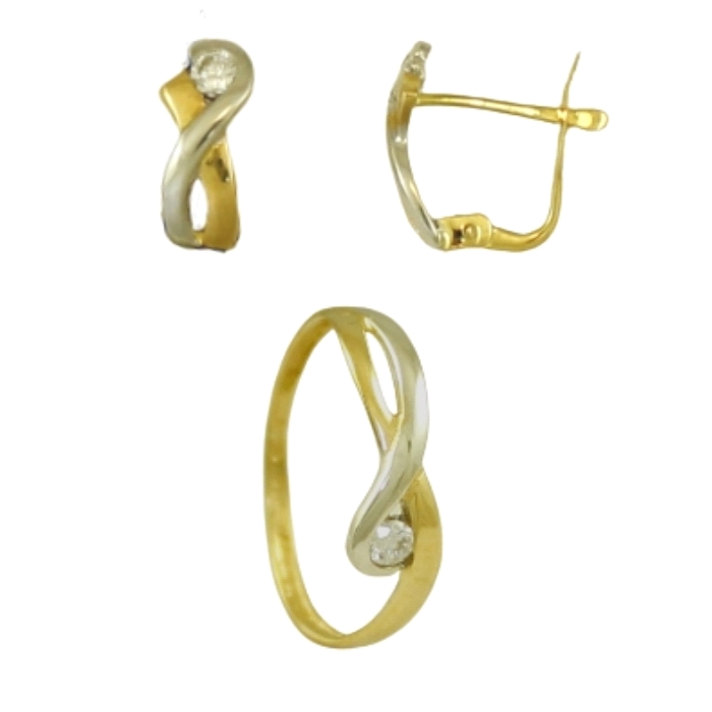 <STRONG>Conjunto oro bicolor comunión oro 18 kilates</STRONG>&nbsp;&nbsp; <BR>Este<STRONG> juego de comunión</STRONG> está compu