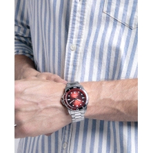 <STRONG>Reloj Viceroy 42451-67 hombre <BR></STRONG>Reloj con esfera con color rojo con un degradado en negro.<BR>Bisel bicolor e