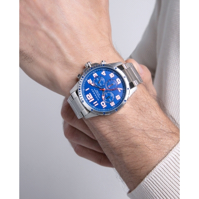 <P>Reloj Cronógrafo Viceroy 401373-34 <BR>Diámetro de la caja de 43 mm.<BR>Resisntente al agua 10 ATM<BR>Esfera de color azul co