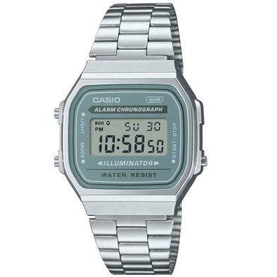 <STRONG>Reloj casio</STRONG> acero <STRONG>A168WA-3AYES</STRONG>. <STRONG>Reloj casio A168WA-3AYES</STRONG>. Reloj casio con ala