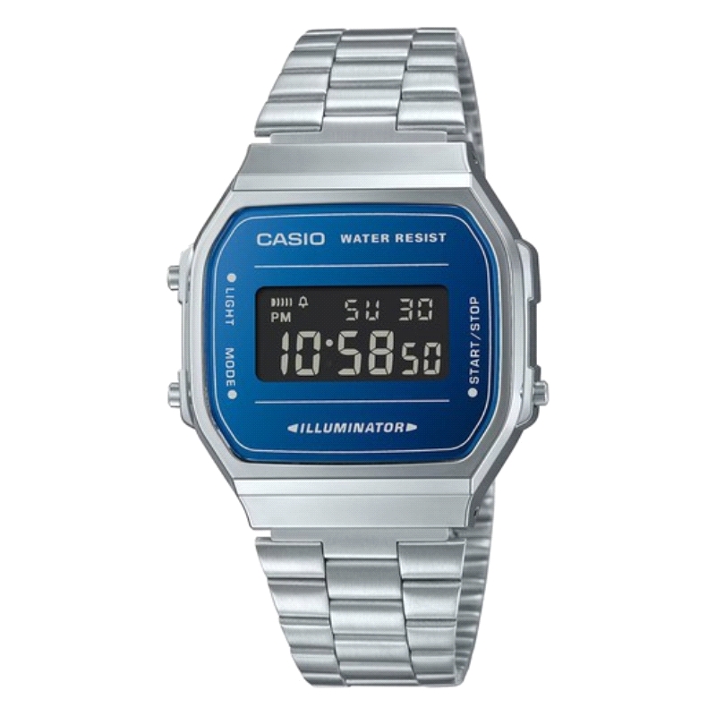 <STRONG>Casio vintage A168WEM-2BEF</STRONG>.&nbsp;<STRONG>Casio&nbsp;A168WEM-2BEF</STRONG>. Casio con caja de resina plateada co